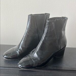 Shiny Rebecca minkoff Black Ankle Boots